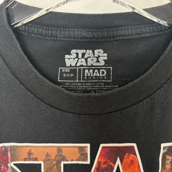 Star Wars Men's Classic Poster Logo Black T-Shirt - Picture 4 of 7
